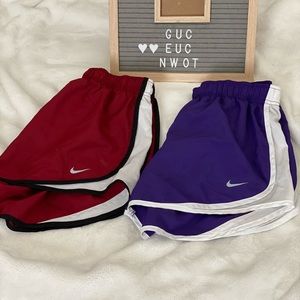 EUC Nike Dri Fit athletic shorts ** Listing is PER PAIR **